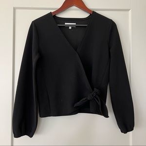 Madewell wrap top